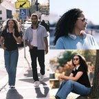 JISULIFE Portable Neck Fan Upgraded, Neckbrace Personal Hands Free, 5 Speed Gears Adjustment, 5000 mAh Wearable Bladeless Quiet Rechargeable for Outdoor Indoor, Gifts for Women Men- Black