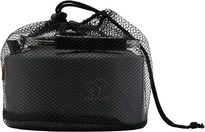 Bulin Camping Kettle, 2.2L Large Portable Stovetop Tea Kettle Fast Heating Boiling Hot Water for Open Fire Lightweight Coffee Pot with Anti-Scald Handle & Carry Bag for Outdoor Hiking Picnic Travel