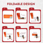 Gas One GS-8300 - Camp Stove Compact Butane Stove with Carrying Case - Foldable Portable Stove