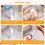 13 Pack Travel Size Containers, 1.7/1/0.5oz Clear Airless Pump Bottles, Makeup Containers, TSA Approved Skincare Empty Travel Bottles Leak Proof Refillable Jars for Toiletries, Lotion, Liquid, Cream
