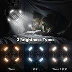 Odoland Portable Camping Fan with LED Light, 30000mAh Rechargeable Battery Operated Oscillating Fan with Remote & Hook, 6L Bucket Misting Fan for Outdoors Patios,Travel,Jobsite, Black