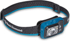 BLACK DIAMOND Spot 400 LED Headlamp, Waterproof and Dimmable Battery Powered Headlamp for Camping, Hiking, Running, Work, Travel with Red Light Mode, Azul