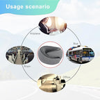 Cloud Sleep Travel Pillow｜360° Adjustable Neck Pillow for Airplane & Office｜NASA Memory Foam｜Free Eye Mask & Earplugs (Grey)