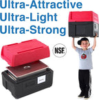 Metro Mightylite ML180XL Top Load Insulated Food Carrier - Professional-Grade Multipurpose Pan Carrier, Insulated Cooler and Food Warmer with Extra Capacity Lid - 45 qt or 5 Pan Capacity