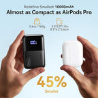 INIU Ultra Small 10000mAh 45W PD Power Bank & Ultra Slim 10000mAh 45W Power Bank Combo