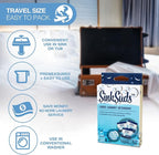 SinkSuds Travel Laundry Detergent Liquid Soap + Odor Eliminator for All Fabrics Including Delicates,Sink-Packets,0.25 Fl Oz,(Pack of 32)