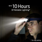 EVEREADY LED Headlamps Pro200 [5-Pack], IPX4 Water Resistant, Bright and Durable Head Lights for Camping, Hiking, Emergency Power Outage (Batteries Included)