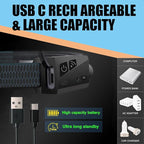 The Ultimate Hands-Free Headlamp 2-Pack: 230° Beam & Motion Sensor - Rechargeable, Weatherproof, 2-Light Source for Adults & Kids