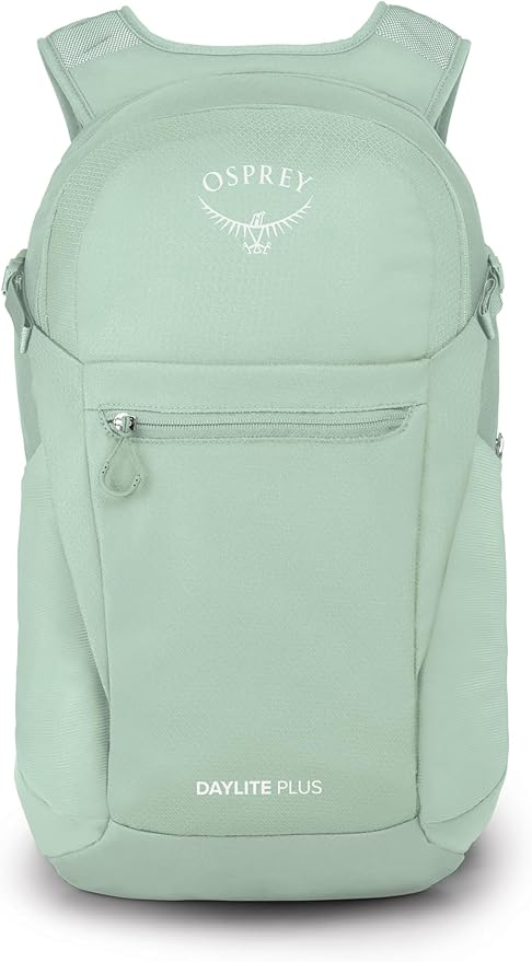 Osprey Daylite Plus Commuter Backpack – Lightweight, Everyday Pack with Laptop Sleeve and Water Bottle Pockets – Ideal for Work, School, and Travel with Versatile Storage Options, Frosty Mint Green