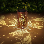 Solar Lanterns Outdoor Waterproof Flower Fairy Garden Decorations Gifts for Women Gifts for Mom Grandma Birthday Gifts Hanging Solar Lanterns Outdoor for Patio Decoration, Deck, Lawn, Passageway