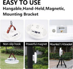 Camping Lantern 18800mAh Rechargeable Battery, 60W Ultra Bright LED Hanging Light with 3 Modes, Waterproof Portable Tent Lighting for Outdoor Emergency & Hiking