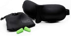 Wild Essentials® Sweet Dreams™ Comfortable & Contoured Sleep Mask Kit with Carry Pouch and Moldex® Ear Plugs, Travel Set, Gift