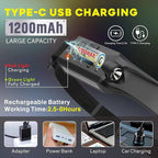 Headlamp Rechargeable - Head Lights for Forehead 2 Pack, Super Bright 230° Wide Beam Headlamps Headlight, Lightweight LED Headlamp for Camping Running Fishing