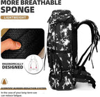 Hiking Backpack for Men 70L/100L Camping Backpack Military Rucksack Molle 3 Days Assault Pack for Climbing