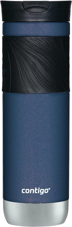 Contigo Byron Travel Mug, Insulated Stainless Steel, 24oz | Leak-Proof Lid | BPA-Free | ThermoLock Insulation | Pack of 4