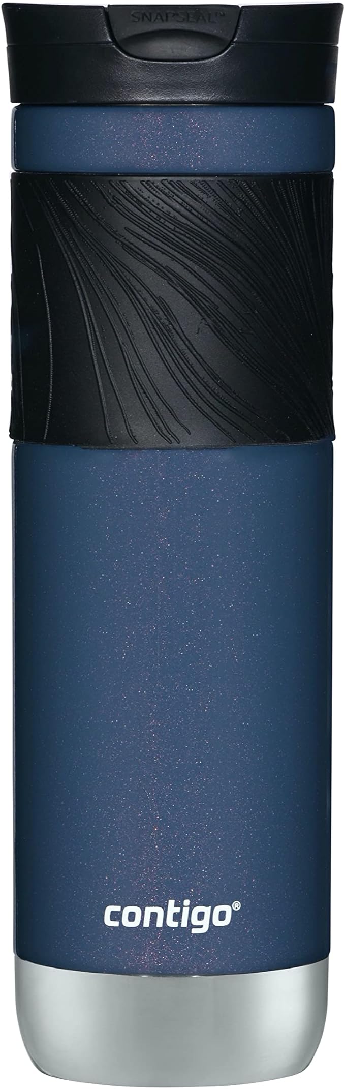 Contigo Byron Travel Mug, Insulated Stainless Steel, 24oz | Leak-Proof Lid | BPA-Free | ThermoLock Insulation | Pack of 4