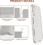 Camping Stove Windscreen 9 Plates Folding Outdoor Stove Windscreen Lightweight Windshield Heat Shield Stove Windshield for Backpacking Stove Butane Stoves Alcohol Stoves...