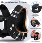 Sportneer Weighted Vest for Women Men: 8lbs/12lbs/15lbs/20lbs/25lbs Weight Vest with Detachable Phone Pouch Rucking Vest for Women Walking Strength Training Muscle Building Weight Loss