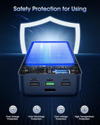 Portable Charger 60000mAh Power Bank - 22.5W Fast Charging External Battery Pack, LED Display USB C Portable Cell Phone Charger for iPhone, Samsung Galaxy, Android, Camping, Travel