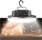 Transparent Portable Rechargeable LED Camping Lights,Waterproof Outdoor Light with 5000Lm,Super Bright Hanging Lanterns for Tents, Canopies & Outdoor Emergencies
