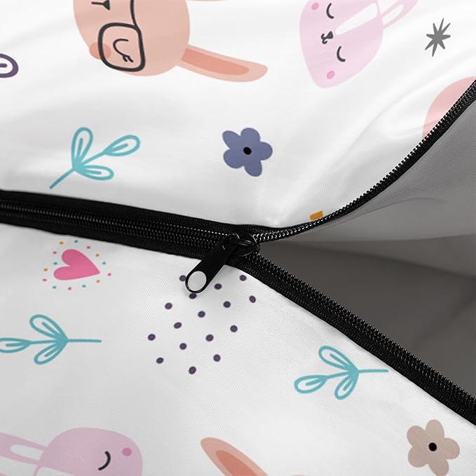 Sleeping Bags for Adults and Kids，3D Printing Camping Sleeping Bag for Girls Boys Lightweight Waterproof Cold/Warm 3-Season，Outdoor Travel with Compression Bags