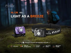 Fenix HL12R V2 USB Rechargeable 500 Lumen LED headlamp with EdisonBright USB Charging Cable (Grey)