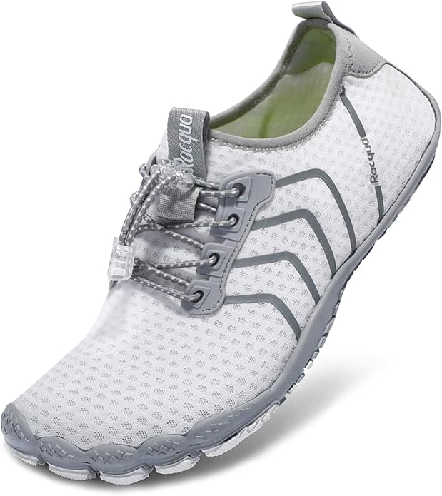 Racqua Water Shoes Quick Dry Barefoot Beach Aqua Sport Swim Surf Pool Hiking Diving Walking for Men Women