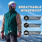 ROCKBROS Cold Weather Balaclava Ski Mask for Men Windproof Thermal Winter Scarf Mask Women Neck Warmer Hood for Cycling