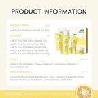 LAIKOU YUZU Skin Care, Skin Care Set with Serum, Cleanser, Toner, Eye Cream, Day & Night Moisturizer for Women Teen Girls Mom Daughter Mother's Day Christmas Birthday Beginner Kit TSA-friendly 5pcs