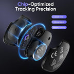 Air Tracker Tag 4 Pack: Bluetooth Item Finder with Apple Find My APP (iOS Only), Item Locator for Keys Finder, Luggage Tracker, Bags Wallets Tracking, IP67 Waterproof Smart Tag