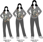 KL928 Canvas Sling Bag - Small Crossbody Backpack Shoulder Casual Daypack Rucksack for Men Women