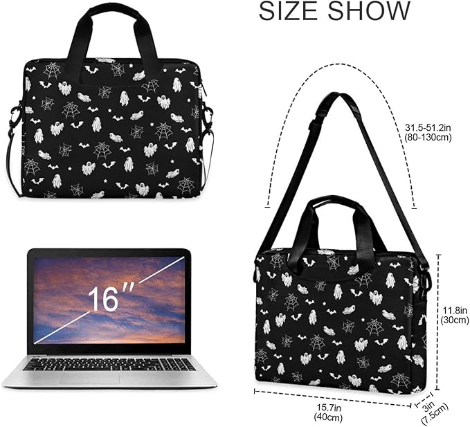 Laptop Case 15.6 inch Computer Bag Waterproof Laptop Briefcase Laptop Bag for Women & Men (color15)