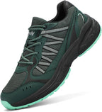 Kricely Men's Trail Running Shoes Non Slip Hiking Shoes Tennis Shoes Fashion Sneakers Workout Footwear