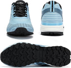 Kricely Men's Trail Running Shoes Non Slip Hiking Shoes Tennis Shoes Fashion Sneakers Workout Footwear