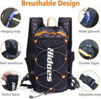 Hydration Backpack with 2L Hydration Bladder, Touch Phone Pocket, Compass, Whistle, Lightweight Breathable Reflective Running Water Backpack for Hiking Hydration Pack for Running Cycling