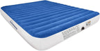 SoundAsleep Products Camping Series Air Mattress Includes Eco-Friendly PVC - Included Rechargeable Air Pump - Queen Size