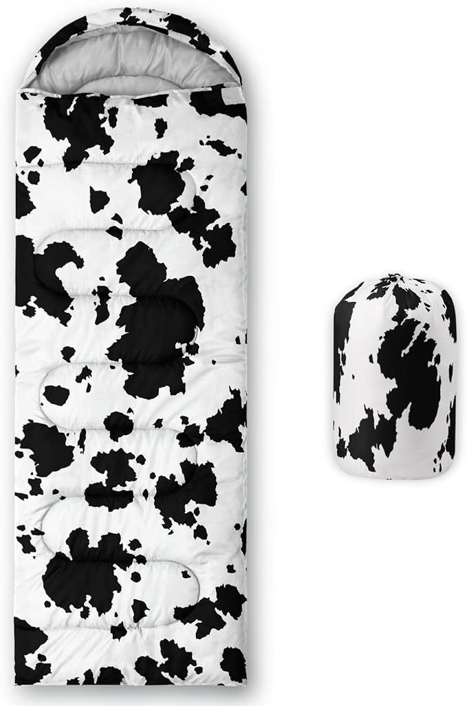 CVHOUSE Camping Sleeping Bags,3 Season Warm & Cool Weather,Lightweight,Waterproof Sleeping Bags for Adults & Kids,Traveling,and Outdoors,Camping Gear Equipment