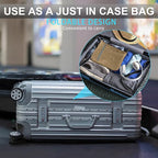 Vomgomfom Travel Duffle Bag for Men,65L 85L 115L Foldable Travel Duffel Bag with Shoes Compartment Overnight Bag for Men Women