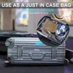 Vomgomfom Travel Duffle Bag for Men,65L 85L 115L Foldable Travel Duffel Bag with Shoes Compartment Overnight Bag for Men Women