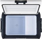 Explorer Bear Urban Series 37QT/35L 12V/24V Portable Battery Powered Electric Cooler Fridge Freezer Powered by LG Compressor (Battery Not Included)