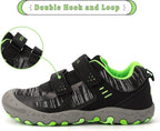 Mishansha Boy's Girl's Hiking Shoes Low Top Sneakers Outdoor Trekking Walking Climbing Running Shoes