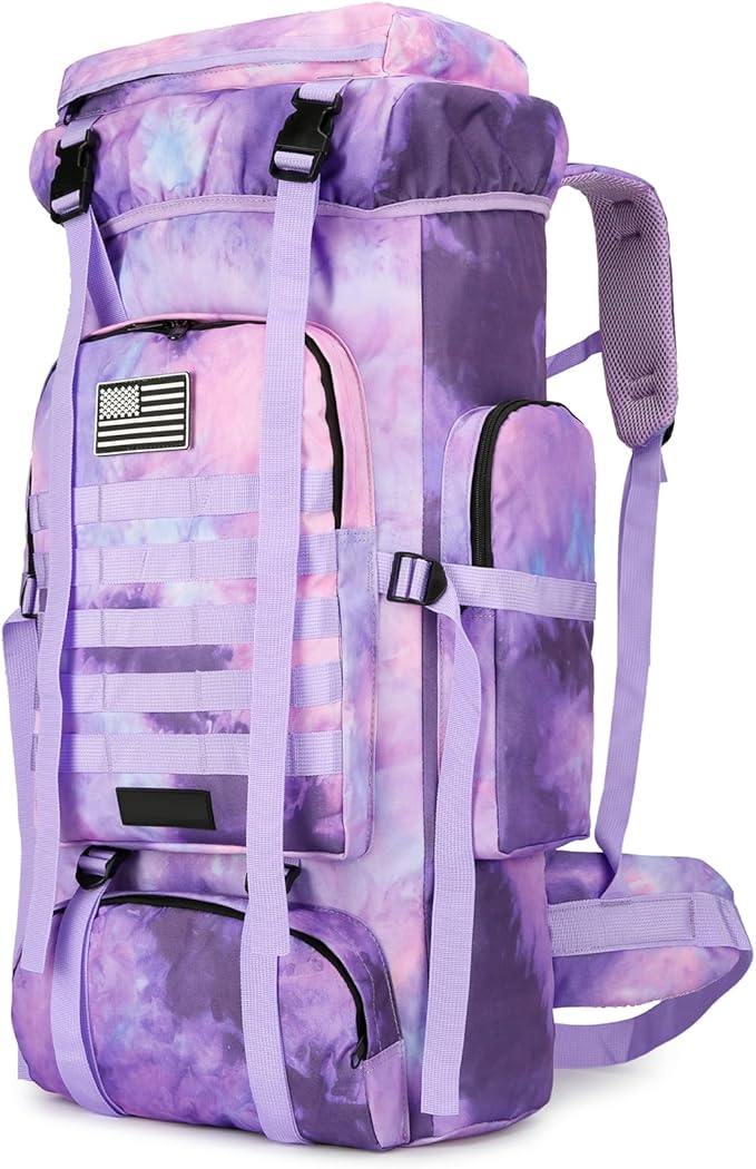 Hiking Backpack for Men 70L/100L Camping Backpack Military Rucksack Molle 3 Days Assault Pack for Climbing