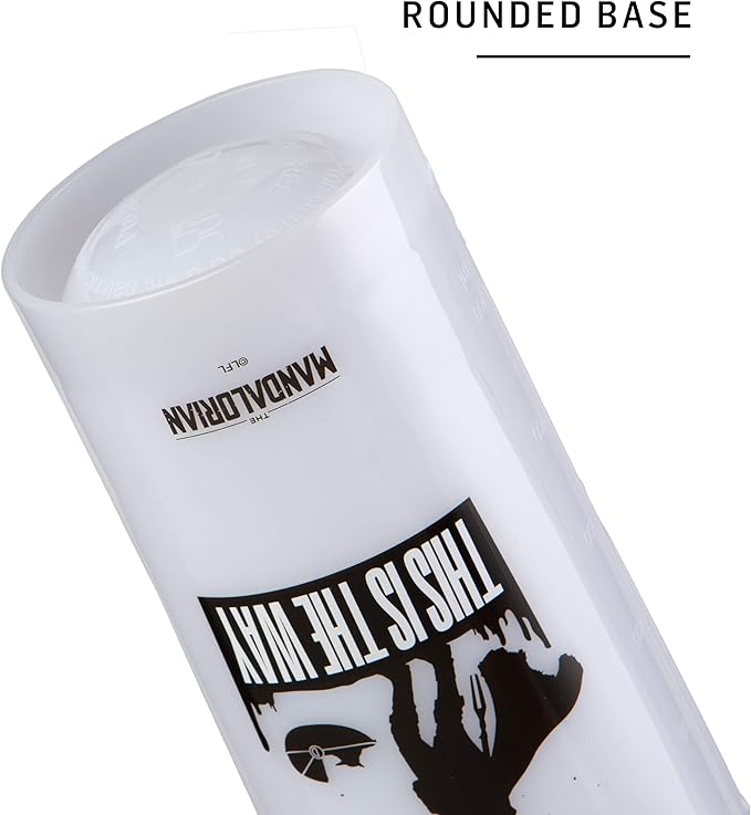 BlenderBottle Star Wars Shaker Bottle Pro Series Perfect for Protein Shakes and Pre Workout, 28-Ounce, Mandalorian & Child