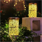 2 Pack Cardinal Outdoor Solar Hanging Lanterns Waterproof LED Solar Lights Metal Decorative Lanterns for Garden, Patio, Courtyard, Backyard, Yard Decor Unique Cardinal Gifts for Women Gardening