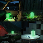 Lichamp LED Camping Lantern, 4 Pack Battery Powered Flashlight for Power Outages, Portable Collapsible Hanging Light Essential for Home, Outdoor, Emergency Lamp Survival Kit Gear for Hurricane, B4LW