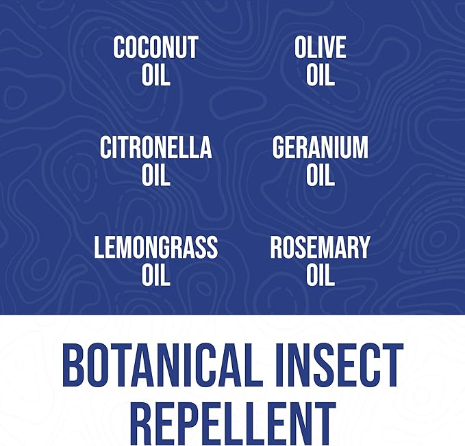 No Natz Botanical Bug Repellent, Effective for Gnat, Mosquito, and Biting Flies, Hand-Crafted and DEET-Free, Non-Greasy Formula, Made in The USA, 2 Ounce Spray Bottle, 3-Pack