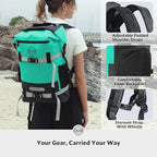 STOVER 5/10/25/30/40/55L Waterproof Backpack- Floating Dry Bag for Kayaking, Travel, Beach, Hiking, & Camping, Men/Women