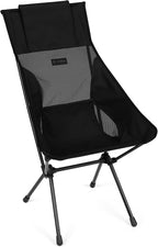 Helinox Sunset Chair Lightweight High-Back Collapsible Camping Chair Blackout, 3.4Ibs Outdoor Chairs, Picnic Chair, Portable Camping Chair, with Side Pockets