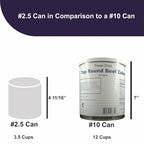 Military Surplus Freeze-Dried Top Round Beef Cubes – 16 oz, Uncooked – #10 Can – Long-Term Emergency Survival Food, Hunting, Camping, Backpacking & Prepper Supply – 25+ Year Shelf Life – Made in USA – Easy to Prepare