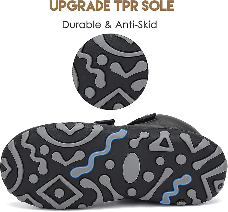 Mishansha Kids Hiking Boots Toddler Girls Boys Hiking Shoes Water-Resistant Anti-Collision Non-Slip Athletic Outdoor Trekking Boots